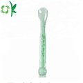 Colher de alimentação do bebê BPA livre Soft Silicone Spoon