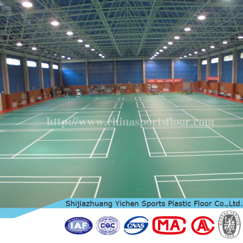 indoor sports synthetic badminton court flooring