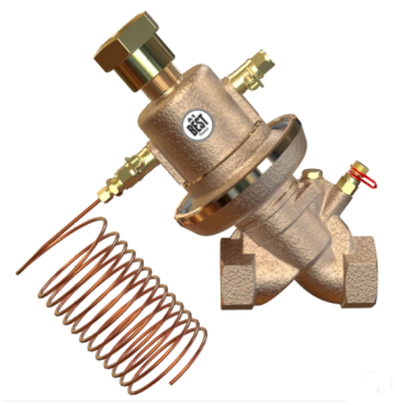 Self-actuated differential pressure control valve DN50
