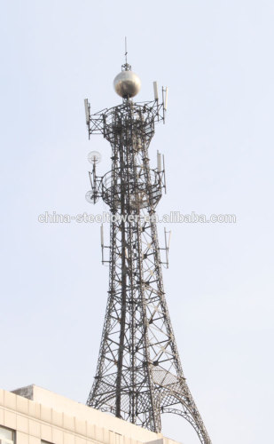 Communication steel tower Lattice communication steel tower/Angle communication steel tower