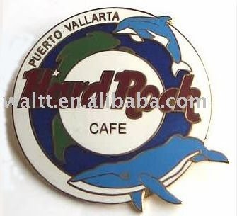 Cloisonne Die Struck Pin Badge