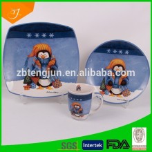 stoneware dinner set winter design