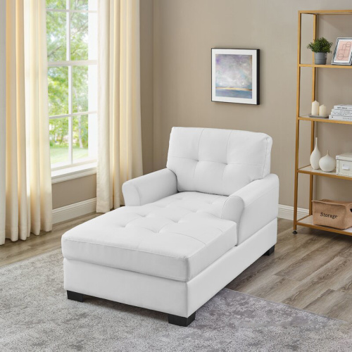 American Style Tufted Living Room Chaise Lounge