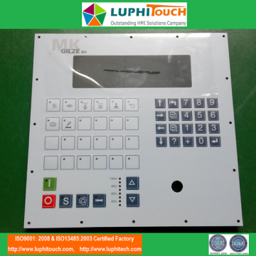 Pocket Structure Stainless Steel Backer Membrane Keypad