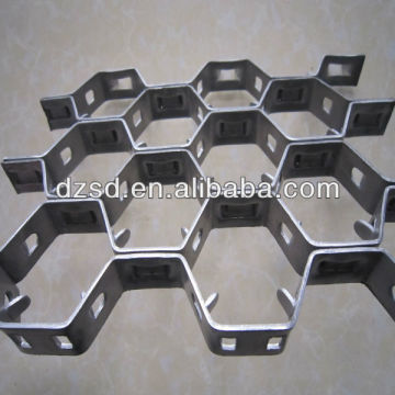 hex grid metal mesh
