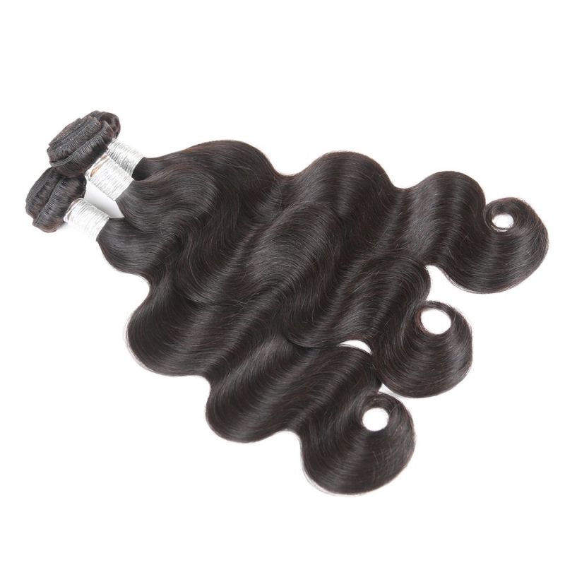 factory supply cuticle aligned Indian human hair body wave 10A bundles