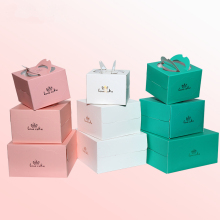 Paper box for birthday cake