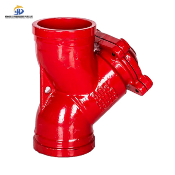 Fire Groove Y Type Filter Valves