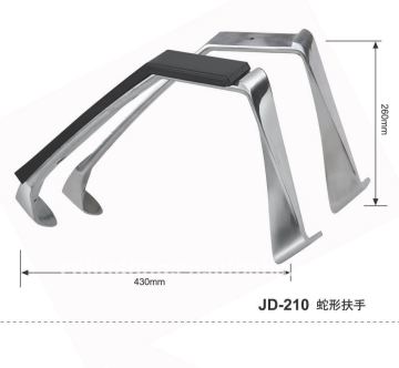 Aluminum Armrest office chair armrest