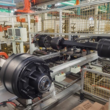 Hot Sale Custom 13T 16T Fuwa BPW Trailer Axles