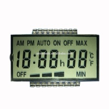 Alphanumeric LCD Display with Metal Pins for Custom TN Segments