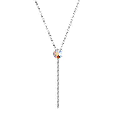 New arrival fashion 925 silver gem stone pendant necklace for woman