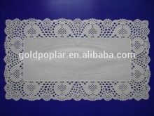 disposable white color lace paper doilies