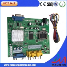 Specialized high quality CGA/EGA to VGA Converter Board with 1 VGA ourput for POG Game Board