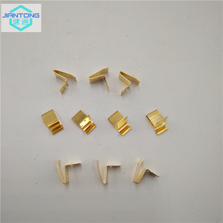 spring Contact With Gold Plating