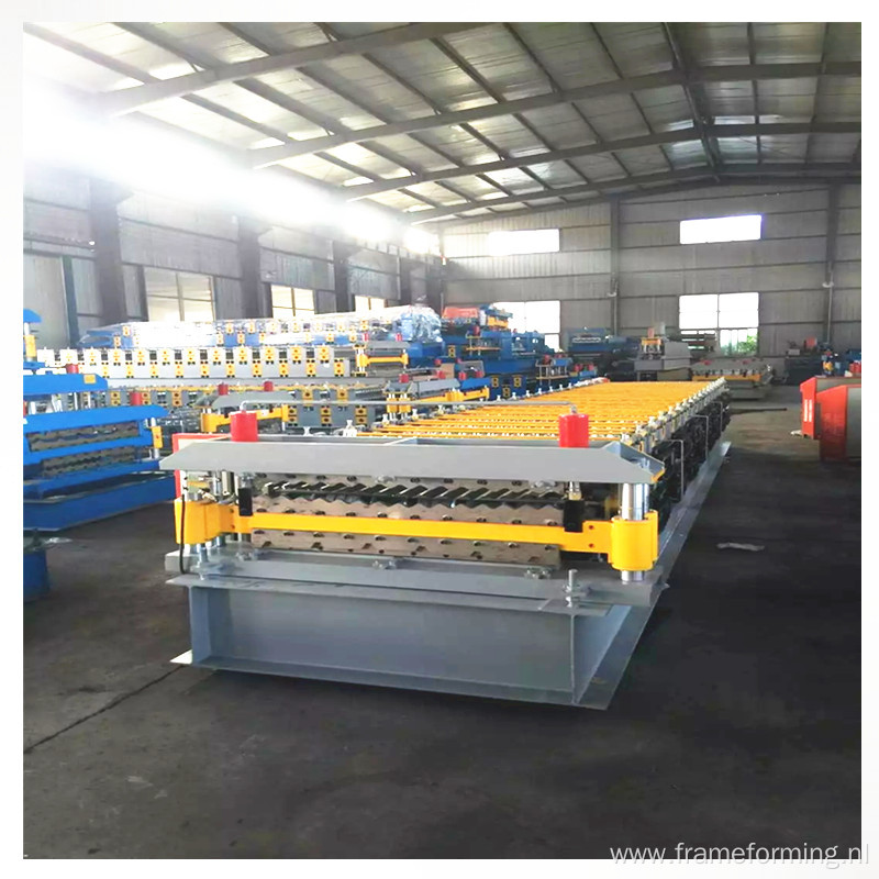 galvanized steel sheet roll forming machine