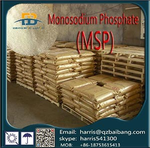 Monosodico fosfato diidrato MSP tech grado grado reagente commestibile