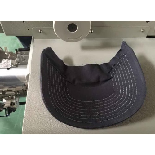 Automatic Curved Visor Pattern Sewing Machine