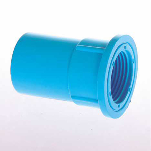 UPVC JIS K-6743 Pressure Faucet Socket สีฟ้า