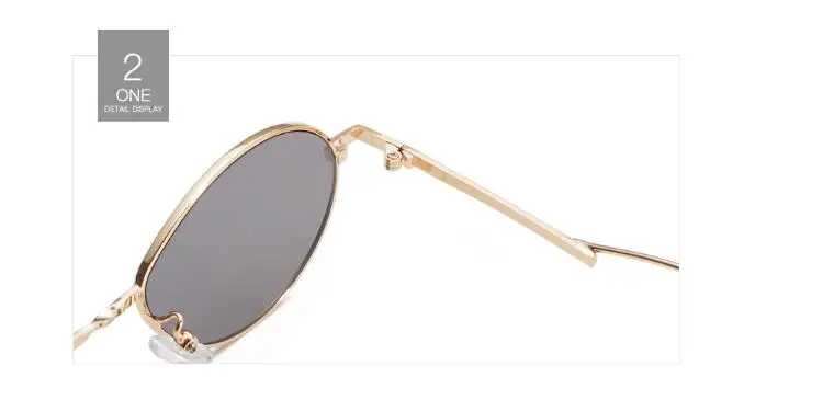 2019 Stylish Tiny Metal Sunglasses for Low MOQ and Ready Made