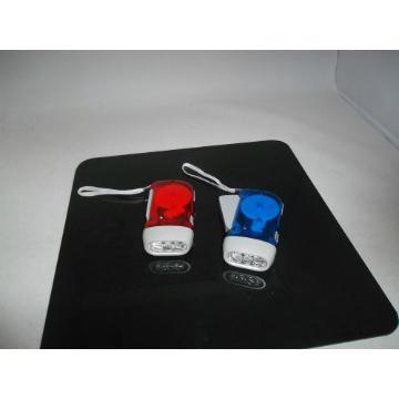 LED hand pressing flashlights