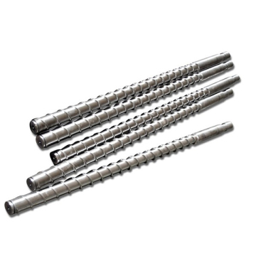 Venting/Degasing Single Barrel and Screw for Extruder