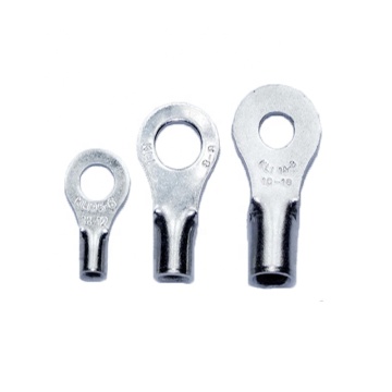 KUAILI Round Terminal Non-Insulated Ring Tongue Terminal RNB