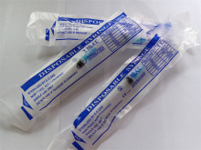 disposal syringe for single use