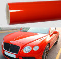 Crystal Gloss Lava Orange Car Vinyl Wrap