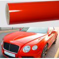 Crystal Gloss Lava Orange Car Vinyl Wrap