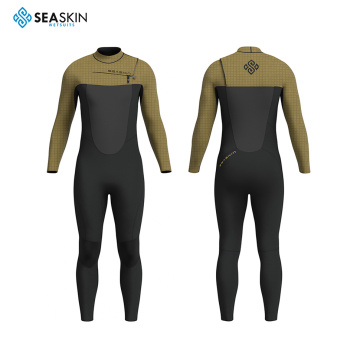 Seaskin 3/2mmフルスーツの男性カスタムサーフィンウェットスーツ