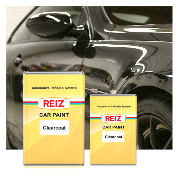 REIZ Brand High Gloss 2K Car Automotive Paint Lacquer Auto Clear Coat Car Paint For Scratches