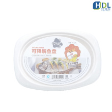 Natural Biodegradable Fish Platter for Single-Use Meals