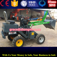 battery loader front bucket electric loader