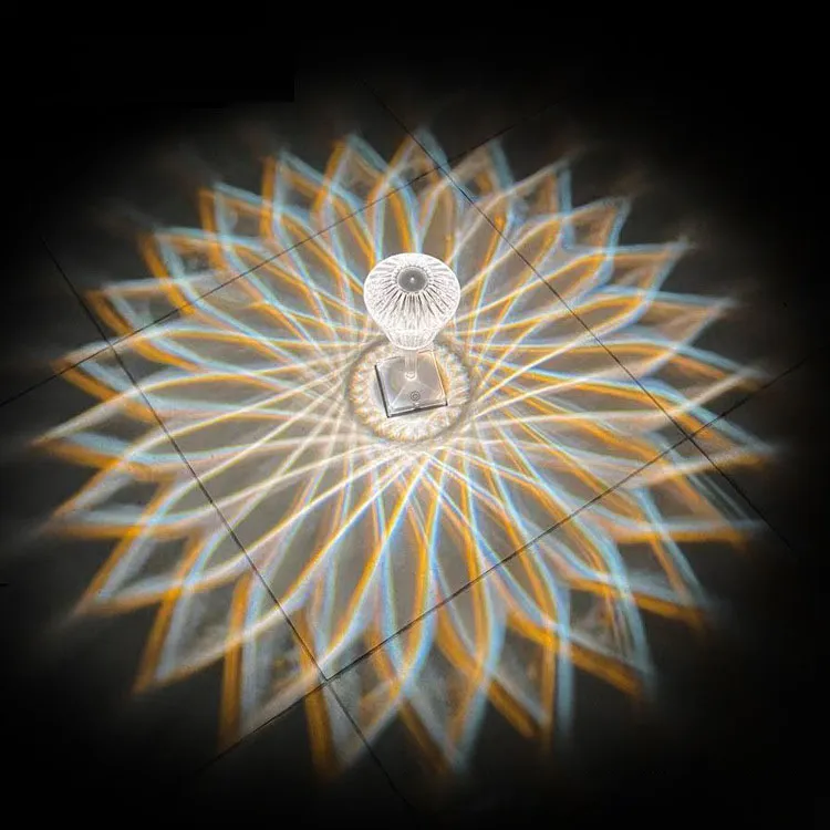 Elegant Touch-Controlled Crystal Table Lamp for Modern Homes