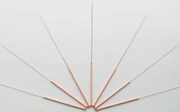 Acupuncture Needles with Copper Handles