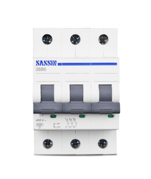 SASSIN Pro Series 3 Phase Miniature Circuit Breaker MCB