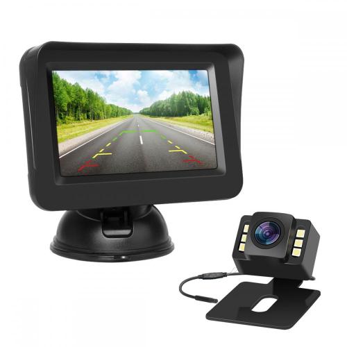 Night Vision Wire Backup Camera System Kit