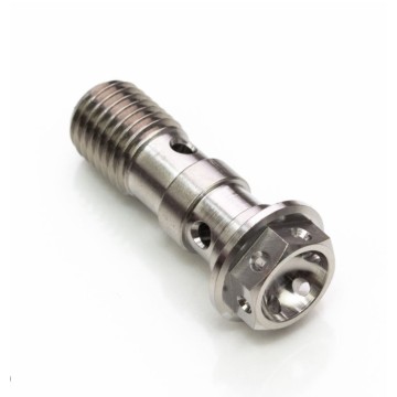 titanium alloy banjo bolt screw