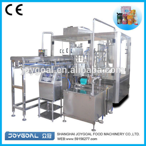 Fruit juice pouch pack/pouch filling machine/jelly cup sealing and filling machine