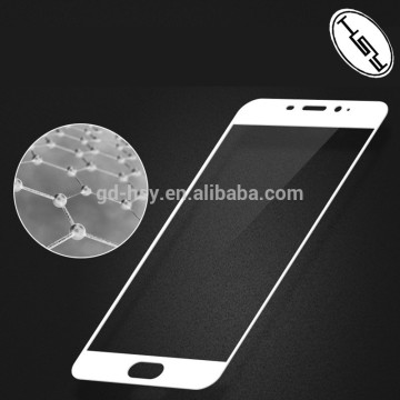 HUYSHE anti-expolsion tempered glass color screen 2.5D full cover for Meizu M3e 9H screen protector