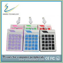 USB 19 Keys Keypad Numeric Keyboard Number Pad