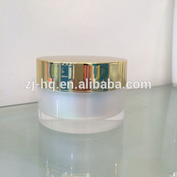 unique acrylic round cosmetic containers luxury cosmetic containers