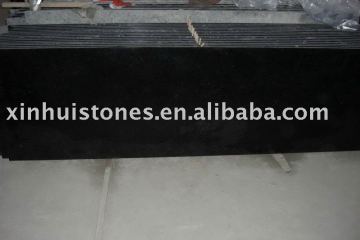 Dyed black granite