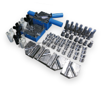 Interchangeable PE fitting molds