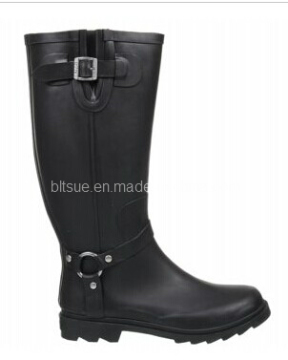 Hight Quantiy PVC Rain Boot with Hasp