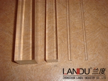 transparent acrylic square rods acrylic square bars