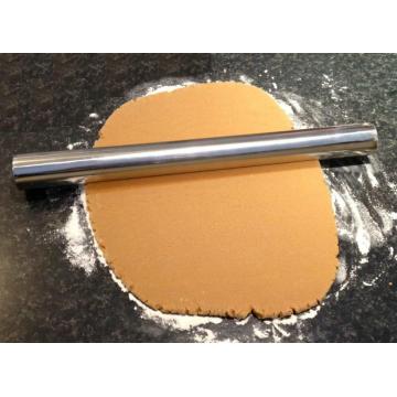 Rouleau à pâtisserie en acier inoxydable pour biscuits de cuisson