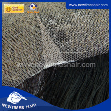 Full Swiss lace with stitched hair replacement