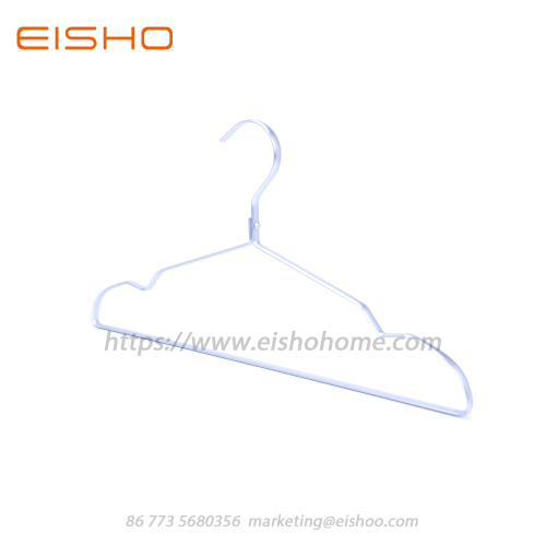 Aluminum Clothes Hanger Wth Notched AL005